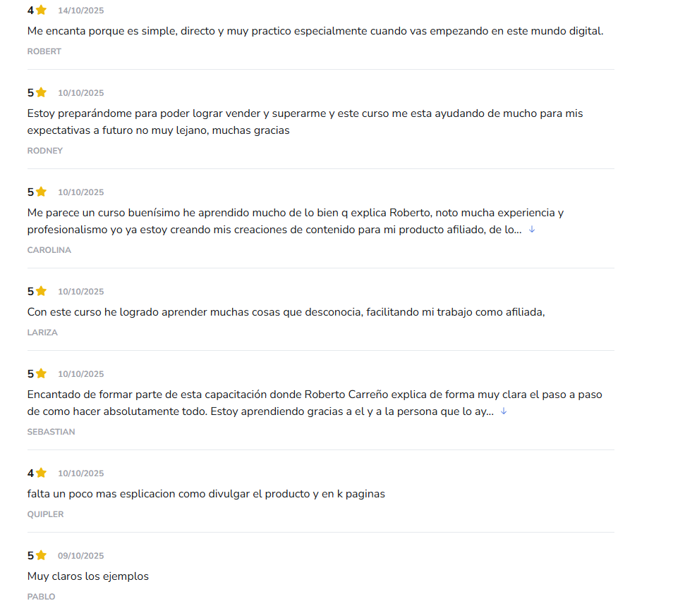 opiniones del curso digital