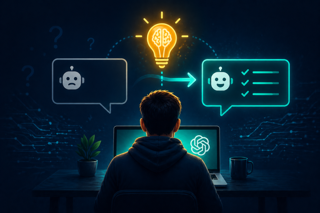 cambiar la forma que le hablo a chatgpt