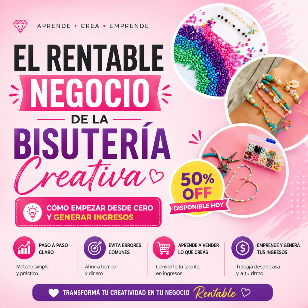 El rentable negocio de la bisutería creativa
