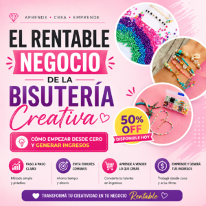 El rentable negocio de la bisutería creativa