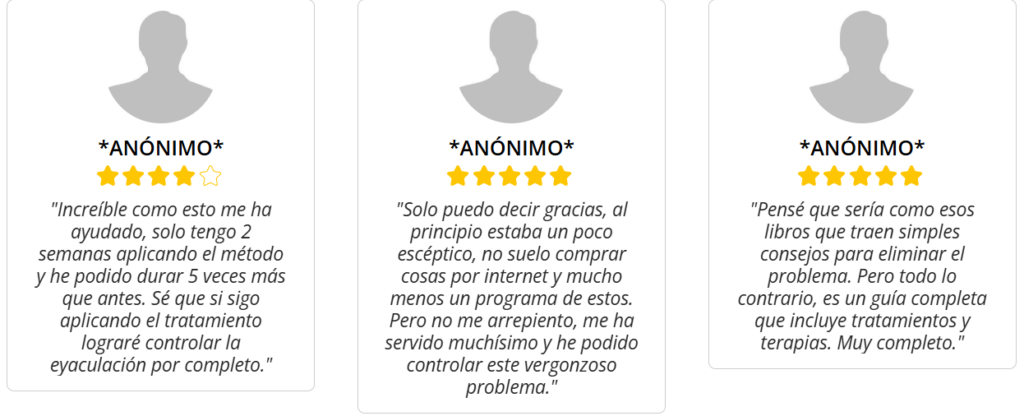 eyaculación precoz opiniones