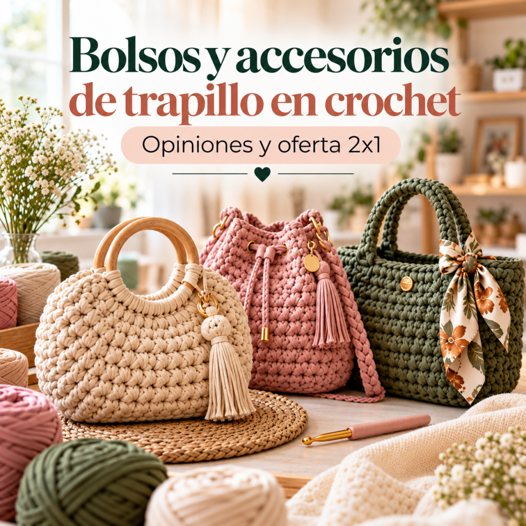 bolsos trapillo crochet opinion