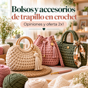 bolsos trapillo crochet opinion